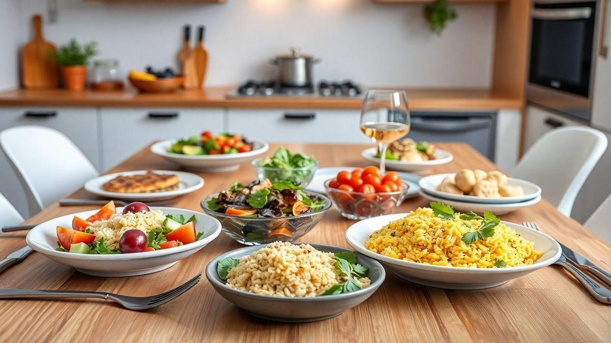 Almoços Práticos e Saudáveis